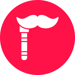 bigode Ícone