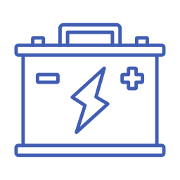 Car battery icon