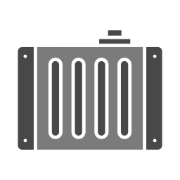 Car radiator icon