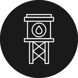 Water tower icon