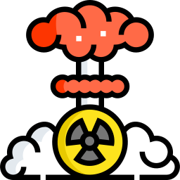 broń nuklearna ikona