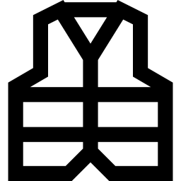 Reflective vest icon