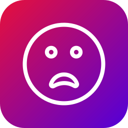 Sad icon