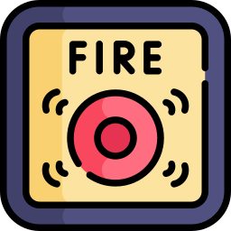 Fire alarm icon