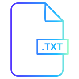 Txt file icon