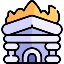 Government building icon