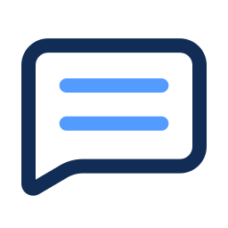 Speech bubble icon