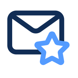 Starred message icon