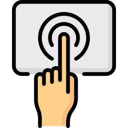 Touch sensor icon