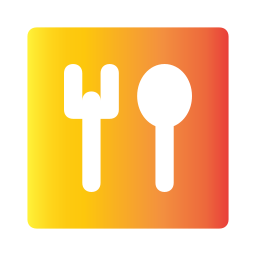 Spoon and fork icon