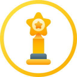 Trophy star icon