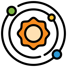 Solar system icon