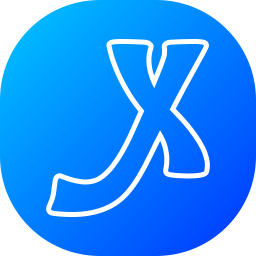 Letter x icon