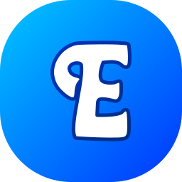 Letter e icon