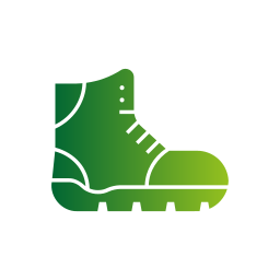 Hiking boots icon