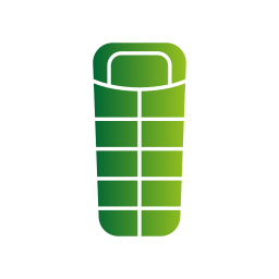 Sleeping bag icon