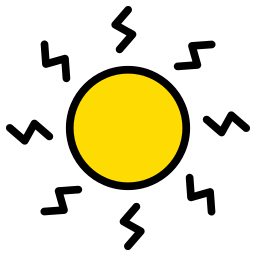 Sun icon