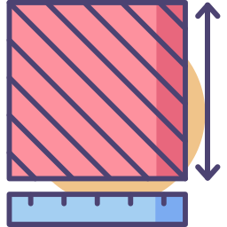 la mesure Icône