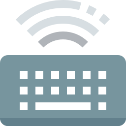 Wireless keyboard icon