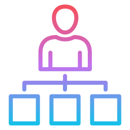 estrutura de organização Ícone