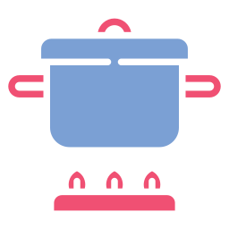 Cooking pot icon