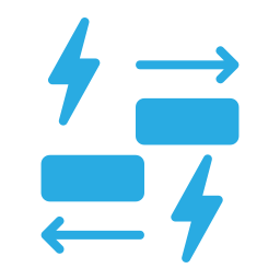 elettricità statica icona