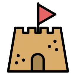 Sandcastle icon