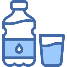 Mineral water icon