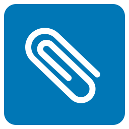 Paper clip icon