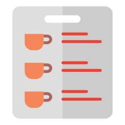 Coffee menu icon