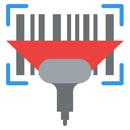 skanowanie kodów kreskowych ikona