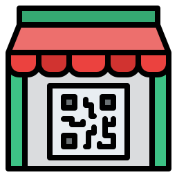 Qr code pay icon