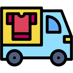 Delivery van icon