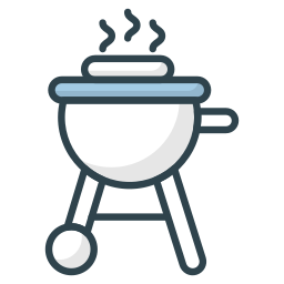 BBQ grill icon