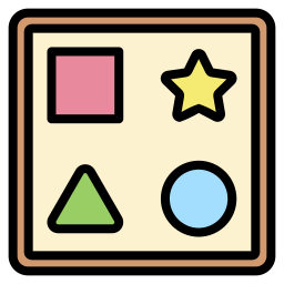 Toy block icon