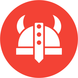 Viking helmet icon