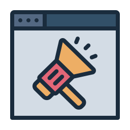 Web promotion icon