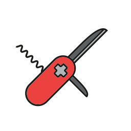 Swiss army knife icon