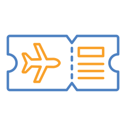 flugzeugticket icon