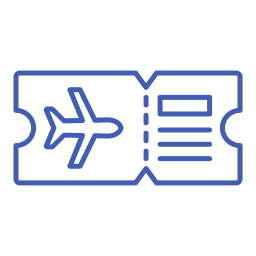 flugzeugticket icon