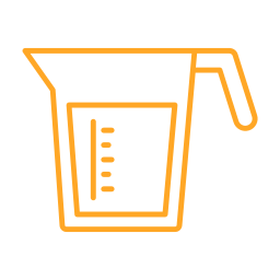 Measuring cup icon