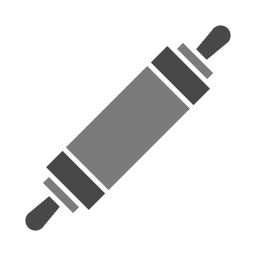 rouleau à pâtisserie Icône