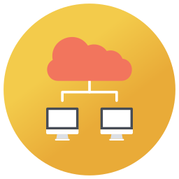 Cloud computing icon