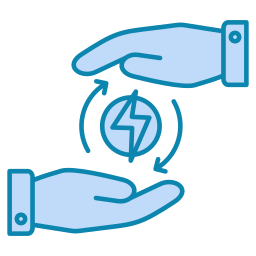 economia de energia Ícone