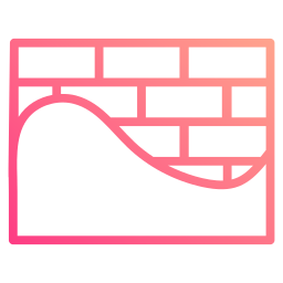 mur de briques Icône