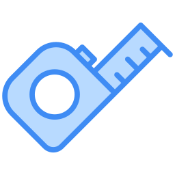 Measuring tape icon