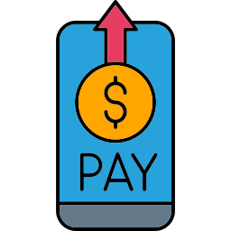 Cashless payment icon