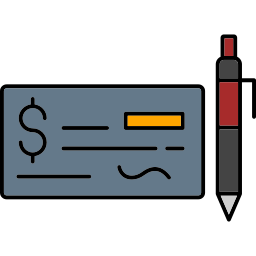 Cheque icon