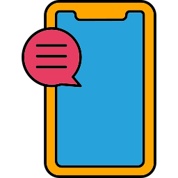 Mobile chat icon