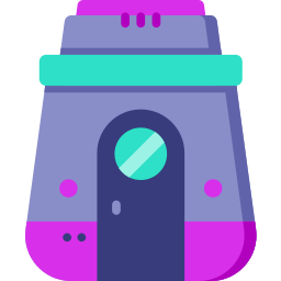 Space capsule icon